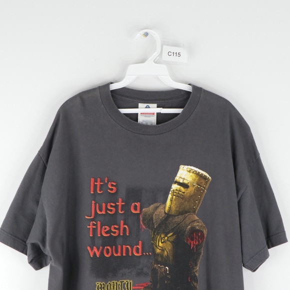 Vintage Monty Python Only A Flesh Wound T Shirt - Picture 2 of 8